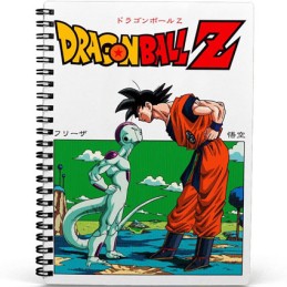 Figurine SD Toys Dragon Ball Z Cahier effet 3D Frieza vs Goku Boutique Geneve Suisse