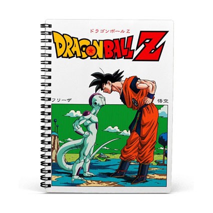 Figurine SD Toys Dragon Ball Z Cahier effet 3D Frieza vs Goku Boutique Geneve Suisse