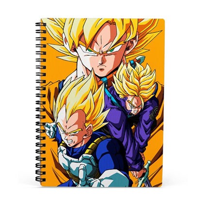 Figurine SD Toys Dragon Ball Z Cahier effet 3D Saiyans Boutique Geneve Suisse