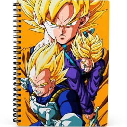 Figurine SD Toys Dragon Ball Z Cahier effet 3D Saiyans Boutique Geneve Suisse