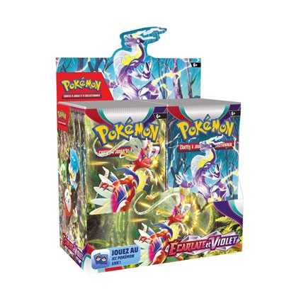 Figuren Pokémon Company International Pokémon Karten auf Französisch 1 Boosterpack EV01 Scharlachrot und Violett Genf Shop Sc...