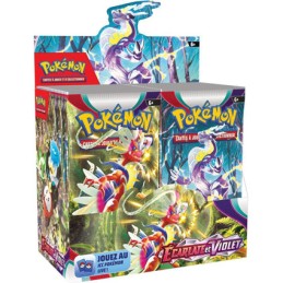 Figuren Pokémon Company International Pokémon Karten auf Französisch 1 Boosterpack EV01 Scharlachrot und Violett Genf Shop Sc...