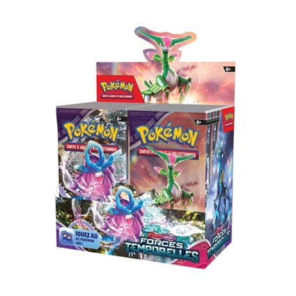 Figur Pokémon Company International Pokémon French Cards 1 Boosterpack EV05 Temporal Forces Geneva Store Switzerland