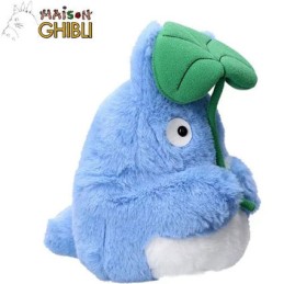 Figuren Semic - Studio Ghibli Mein Nachbar Totoro Plüsch Nakayoshi Medium Totoro mit Blatt Genf Shop Schweiz