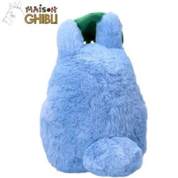 Figur Semic - Studio Ghibli My Neighbor Totoro Nakayoshi Plush Medium Totoro with Leaf Geneva Store Switzerland