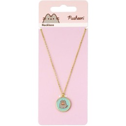 Figurine Carat Shop, The - Pusheen Pusheen Pendentif et Collier Argent Blue Pizza Boutique Geneve Suisse