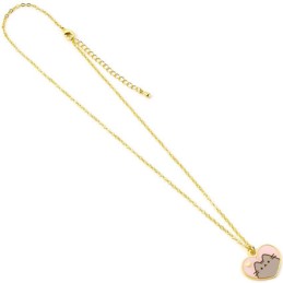 Figuren Carat Shop, The - Pusheen Pusheen Halskette und Anhänger Pink and Gold Heart Genf Shop Schweiz