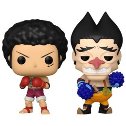 Figurine Funko Pop One Piece Luffy et Foxy 2-Pack Edition Limitée Boutique Geneve Suisse