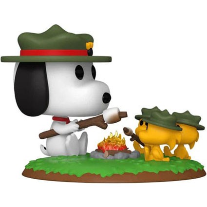 Figuren Funko Pop Deluxe Peanuts Snoopy mit Beagle Scouts Camping Genf Shop Schweiz