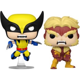 Figurine Funko Pop Wolverine et Sabretooth 2-Pack Edition Limitée Boutique Geneve Suisse