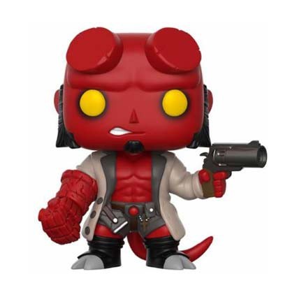 Figurine Funko Pop Comics Hellboy with Jacket (Rare) Boutique Geneve Suisse