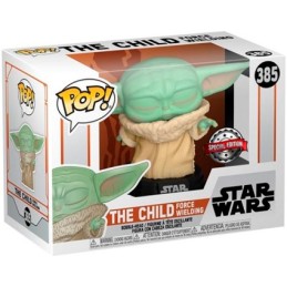 Figur Funko Pop Star Wars The Mandalorian The Child Force Wielding (Baby Yoda) Limited Edition Geneva Store Switzerland