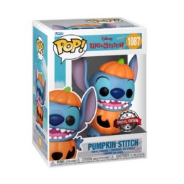 Figur Funko Pop Lilo and Stitch Pumpkin Stitch Limited Edition Geneva Store Switzerland