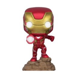 Figurine Funko Pop avec Led Avengers Infinity War Iron Man Electronic Light Up Edition Limitée Boutique Geneve Suisse