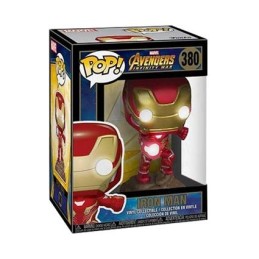 Figurine Funko Pop avec Led Avengers Infinity War Iron Man Electronic Light Up Edition Limitée Boutique Geneve Suisse