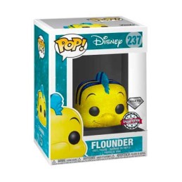 Figurine Funko Pop Diamond Disney la Petite Sirène Flounder Glitter Edition Limitée Boutique Geneve Suisse