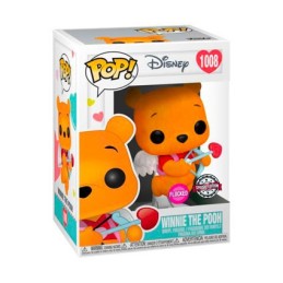 Figur Funko Pop Flocked Disney Winnie the Pooh Valentines Limited Edition Geneva Store Switzerland