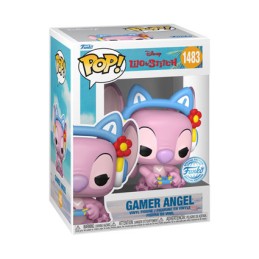 Figurine Funko Pop Lilo et Stitch Gamer Angel Edition Limitée Boutique Geneve Suisse