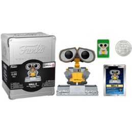 Figuren Funko Pop Classics Wall-E mit Pin und Münze Alluminium Box Limitierte Auflage Genf Shop Schweiz