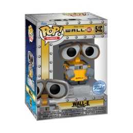 Figurine Funko Pop Classics Wall-E avec Pin et Pièce Boîte Alluminium Edition Limitée Boutique Geneve Suisse