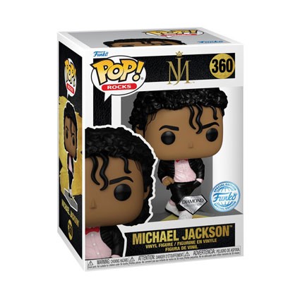 Figur Funko Pop Diamond Rocks Michael Jackson Billie Jean Limited Edition Geneva Store Switzerland