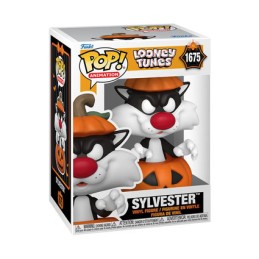 Figuren Funko Pop Looney Tunes Halloween Sylvester mit Kürbis Genf Shop Schweiz