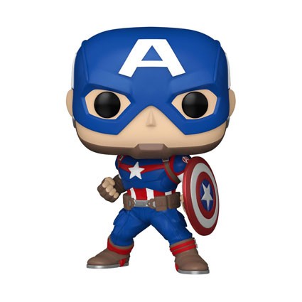 Figur Funko Pop Marvel New Classics Captain America Geneva Store Switzerland