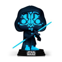 Figurine Funko Pop Phosphorescent Star Wars Dark Side Darth Maul Holo Edition Limitée Boutique Geneve Suisse