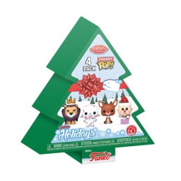 Figurine Funko Pop Pocket Tree Holiday Rudolph 4-Pack Boutique Geneve Suisse