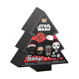 Figur Funko Pop Pocket Tree Holiday Star Wars 4-Pack Geneva Store Switzerland