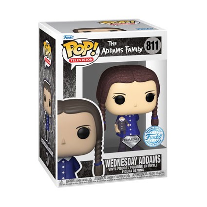 Figurine Funko Pop Diamond Addams Family TV Wednesday Edition Limitée Boutique Geneve Suisse