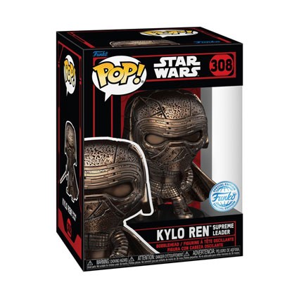 Figuren Funko Pop Metallisch Star Wars Darkside Kylo Ren Limitierte Auflage Genf Shop Schweiz