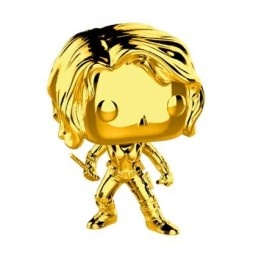 Figur Funko Pop Marvel Studios 10 Anniversary Black Widow Chrome Limited Edition Geneva Store Switzerland