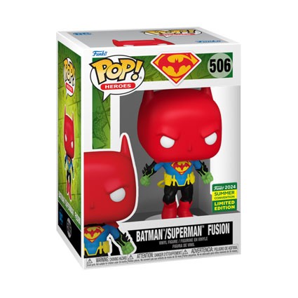 Figurine Funko Pop SC 2024 Batman/Superman World's Finest 2022 Fusion Edition Limitée Boutique Geneve Suisse