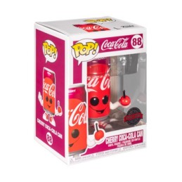 Figur Funko Pop Coca-Cola Cherry Coke Can Limited Edition Geneva Store Switzerland