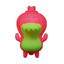 Figuren Toy2R Crocadoca Pink Phosphoreszierend von David Horvath (Ohne Verpackung) Genf Shop Schweiz