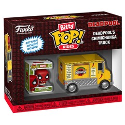 Figurine Funko Pop Bitty Rides Marvel Deadpool avec Camion Chimichanga Boutique Geneve Suisse