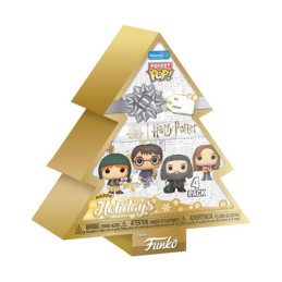 Figurine Funko Pop Pocket Sapin de Noël Harry Potter Holiday 2024 4-Pack Boutique Geneve Suisse