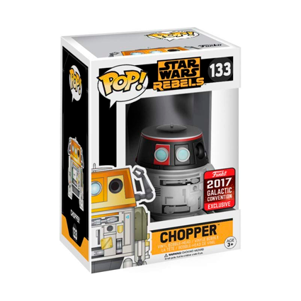 Figur Funko Pop Star Wars Celebration 2017 Rebels Chopper (Imperial Disguise) Limited Edition Geneva Store Switzerland