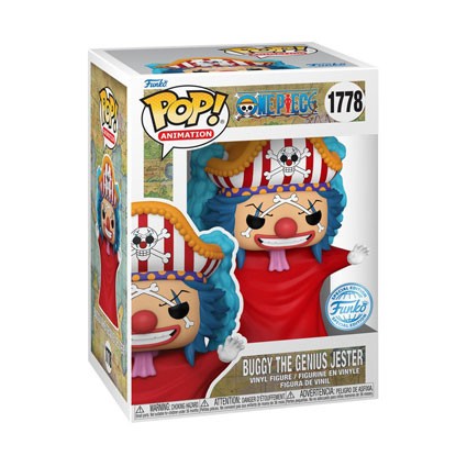 Figurine Funko Pop One Piece Buggy The Genius Jester Edition Limitée Boutique Geneve Suisse