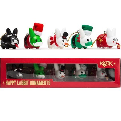 Figur Kidrobot Kidrobot Labbit Ornament Pack by Frank Kozik Geneva Store Switzerland