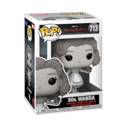 Figurine Funko Pop Wandavision 50's Wanda Black et White (Rare) Boutique Geneve Suisse