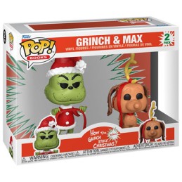 Figurine Funko Pop Deluxe The Grinch Grinch avec Max 2-Pack Boutique Geneve Suisse