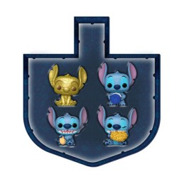 Figur Funko Pop Stitch Holiday 2024 Dreidel Box Happy Hanukkah 4-Pack Geneva Store Switzerland