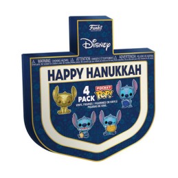 Figur Funko Pop Stitch Holiday 2024 Dreidel Box Happy Hanukkah 4-Pack Geneva Store Switzerland