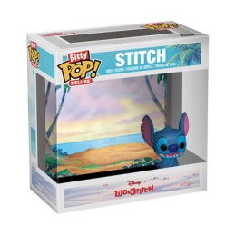 Figurine Funko Pop Bitty Deluxe Disney Stitch à la Plage Boutique Geneve Suisse