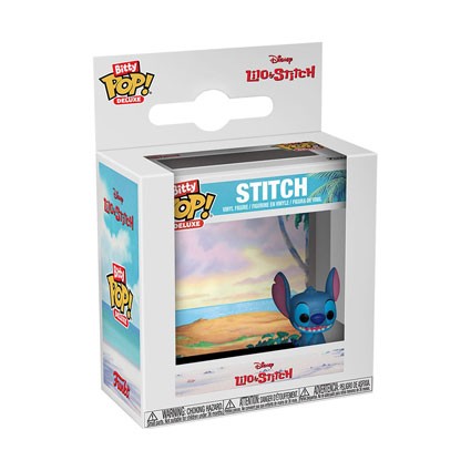 Figurine Funko Pop Bitty Deluxe Disney Stitch à la Plage Boutique Geneve Suisse