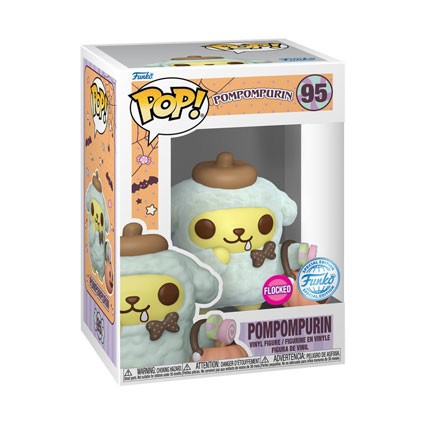 Figur Funko Pop Flocked Sanrio Pompompurin Halloween Limited Edition Geneva Store Switzerland