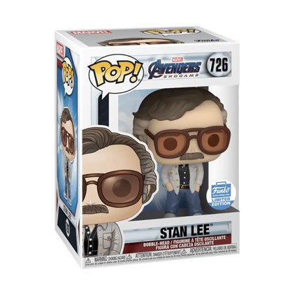 Figur Funko Pop Marvel Avengers Endgame Stan Lee Young Limited Edition Geneva Store Switzerland