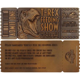 Figur FaNaTtiK Jurassic Park Replica 1/1 Feeding Show Ticket Geneva Store Switzerland